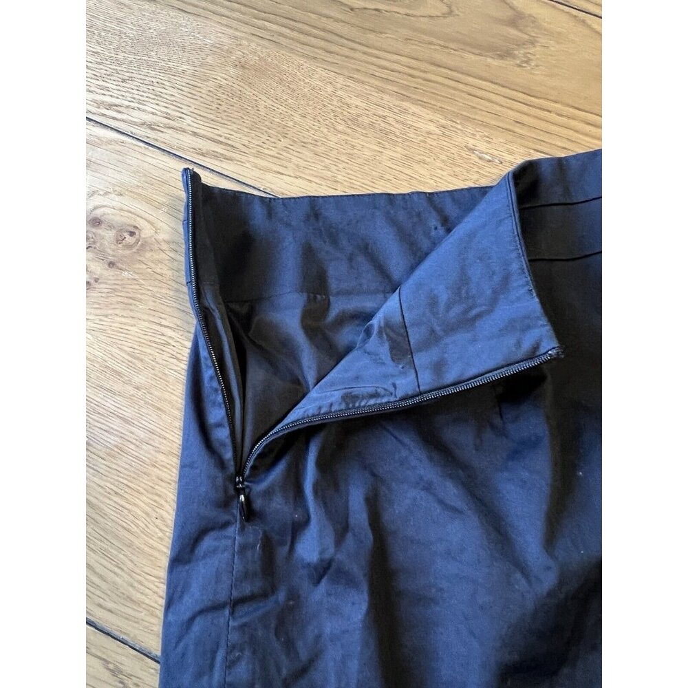 Banana Republic Skirt‎ Size 4 Stretch Black Preppy Business Casual Office Event - Picture 5 of 8